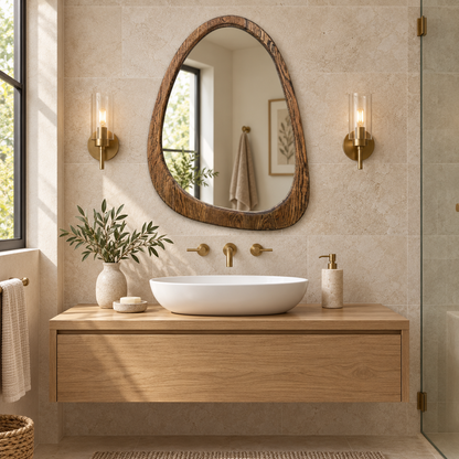 Mesa Organic Wood Mirror#Mir22