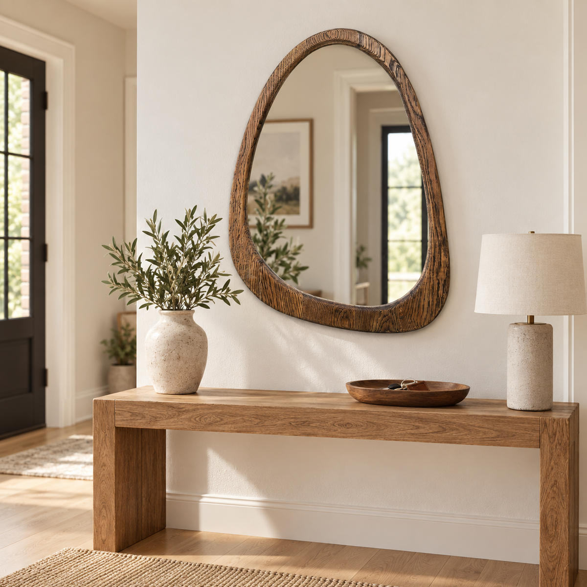 Mesa Organic Wood Mirror#Mir22