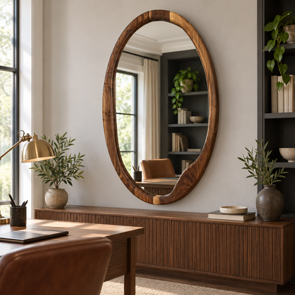 Willow Organic Wood Mirror#Mir28