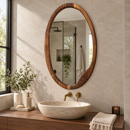 Willow Organic Wood Mirror#Mir28