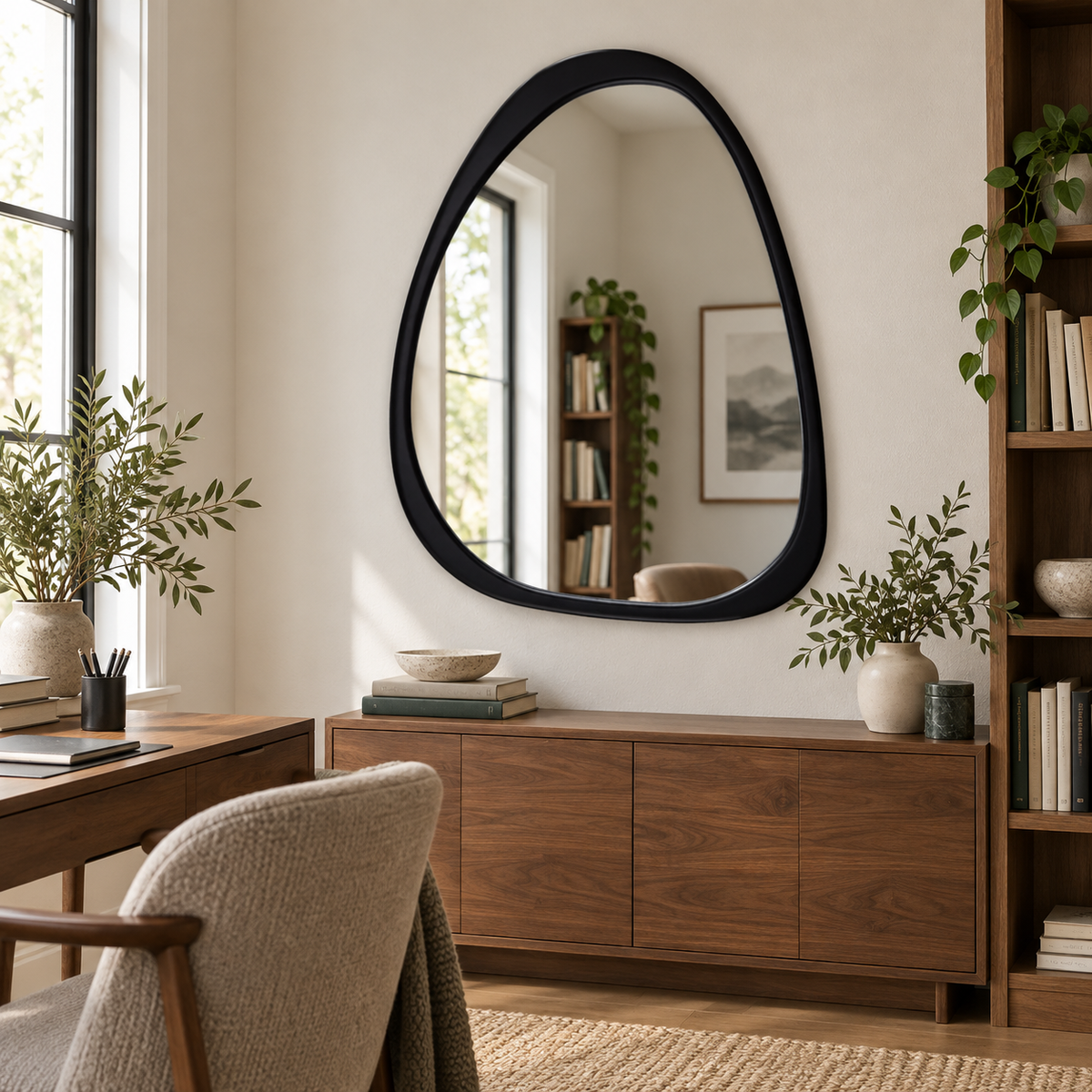 Asymmetrical Wall Mirror#Mir37