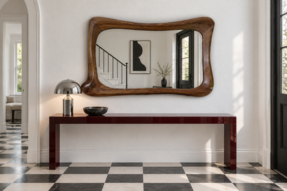 Organic Walnut Horizontal Mirror#Mir65